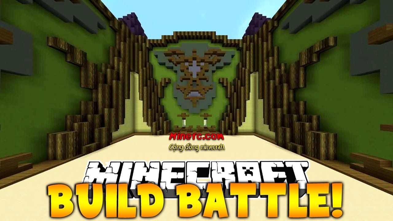 Minigame Build Battles - Minecraft Server Việt Nam